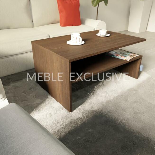 Stolik Kawowy Ława Biała/Wenge/Sonoma PŁYTA 18 mm