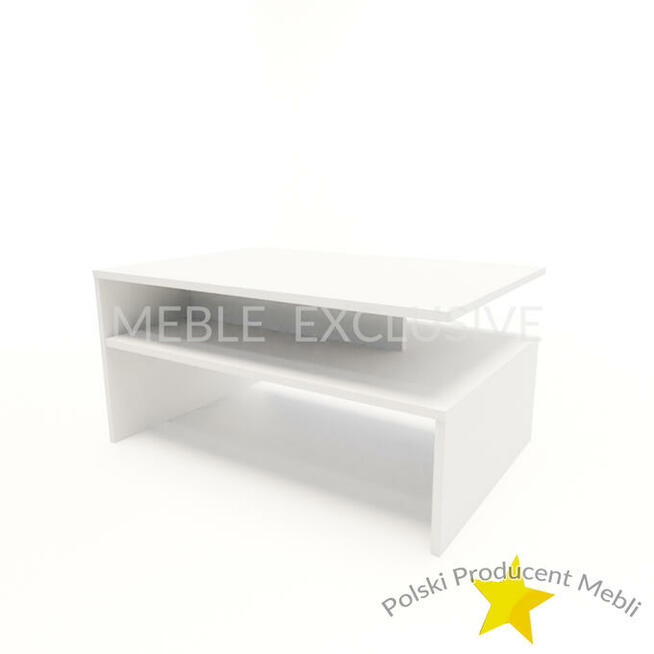 Stolik Kawowy Ława Biała/Wenge/Sonoma PŁYTA 18 mm