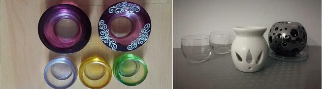 Zestaw na świeczki(13szt.+2szt na wodę /podgrzewacze+GRATIS