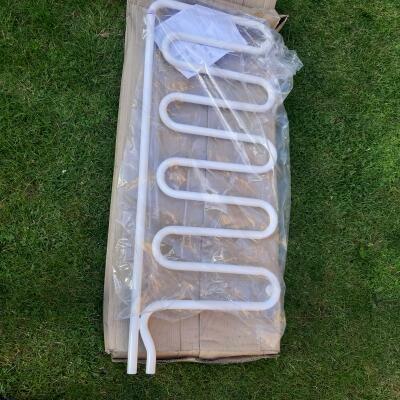 grzejnik drabinkowy biały