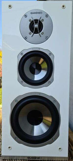 Kolumny półkowe 80W 4OM Quadral Argentum 530 białe