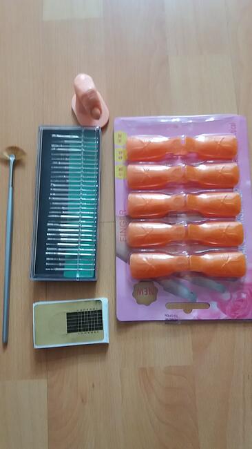 NOWY depilator Braun, tipsy brokat naklejki (manicure pedicu