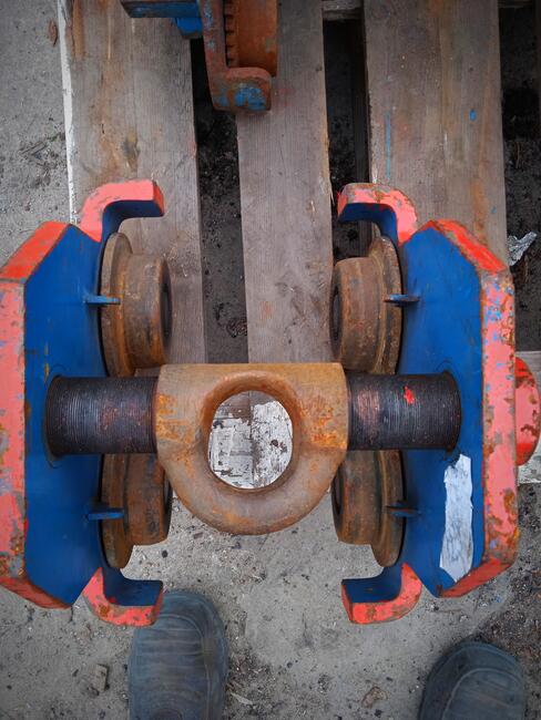 Sprzedam Wózek do Suwnicy, Wciągarki Udźwig 5 Ton, Waga 45 kg