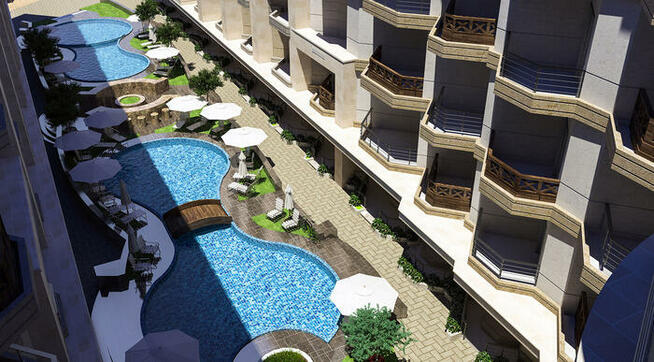 Studio z prywatną plażą nad Morzem Czerwonym w Egipcie (Hgd)