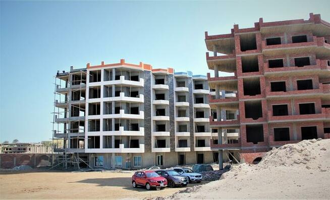 Studio z prywatną plażą nad Morzem Czerwonym w Egipcie (Hgd)