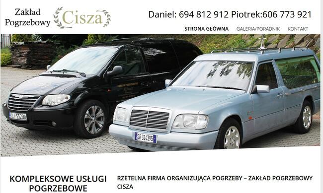 Usługi pogrzebowe | Zakład pogrzebowy CISZA