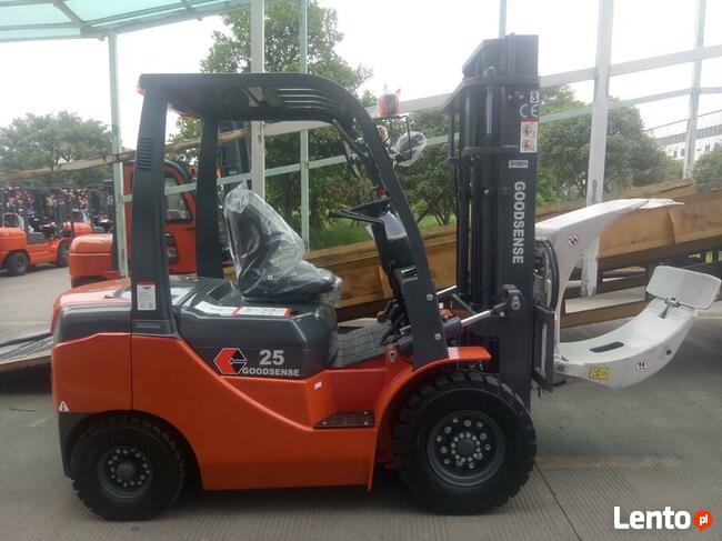 Wózek widłowy NOWY z obrotnicą i pantografem GOODSENSE