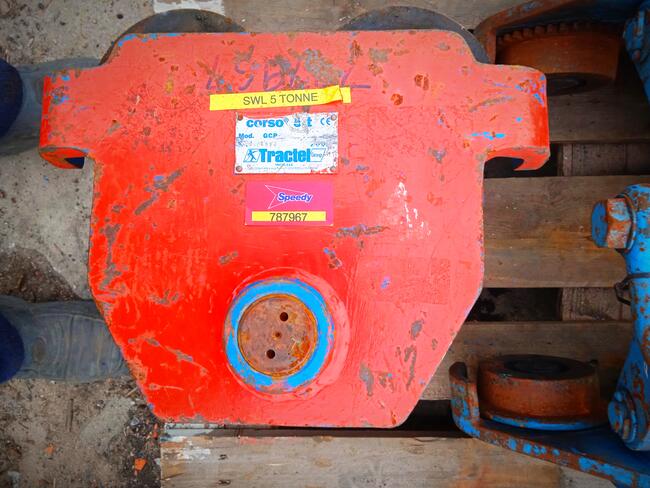 Sprzedam Wózek do Suwnicy, Wciągarki Udźwig 5 Ton, Waga 45 kg