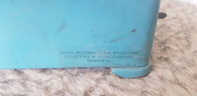 Bez-odważnikowa waga z PRL-u