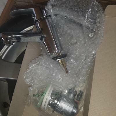 cyrkon 2 bateria umywalkowa chrom