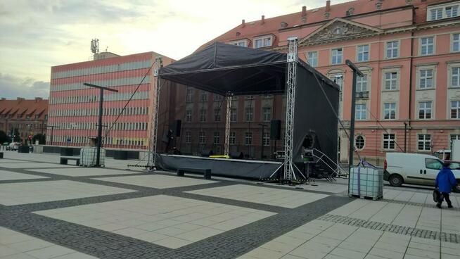 Scena, estrada wynajem 8mx8m