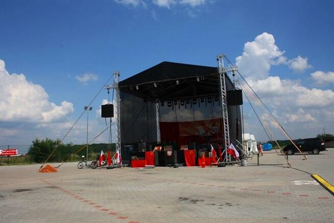 Scena, estrada wynajem 8mx8m