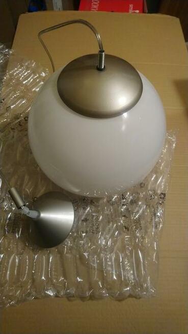 Lampa Szklana Kula 1xE27 60W 30cm