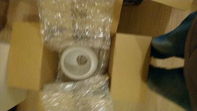 Lampa Szklana Kula 1xE27 60W 30cm