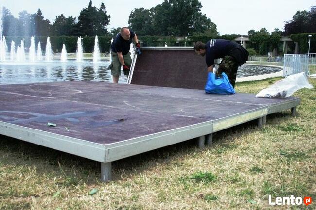 Podesty sceniczne wynajem Wrocław