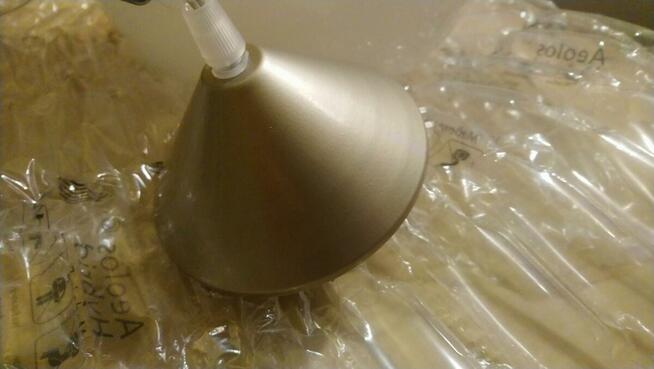 Lampa Szklana Kula 1xE27 60W 30cm