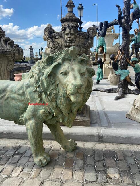 Lwy z brązu , Lew z brązu , Rzeźba Lwa z brązu Lwy pałacowe