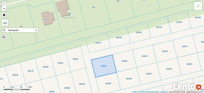 Sprzedam lub zamienię działkę nad morzem