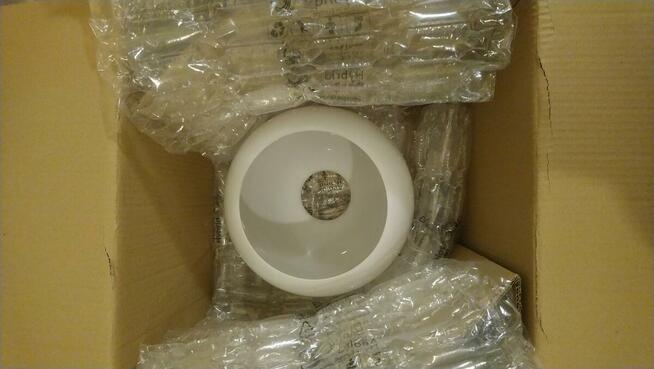 Lampa Szklana Kula 1xE27 60W 30cm