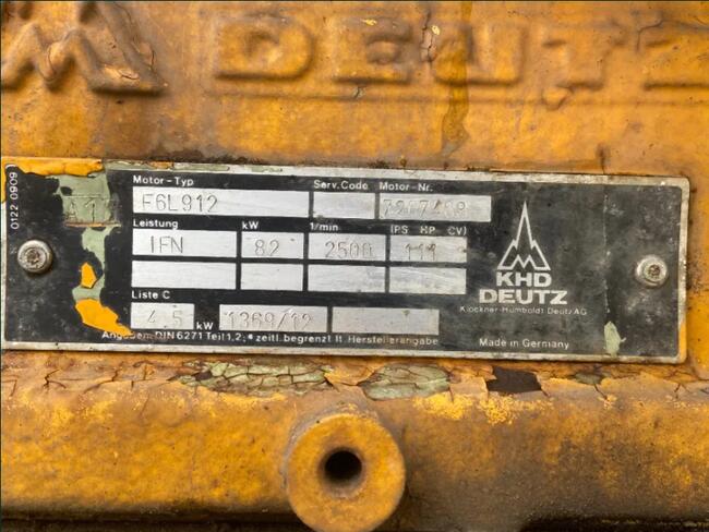 Silnik KHD Deutz F6L912