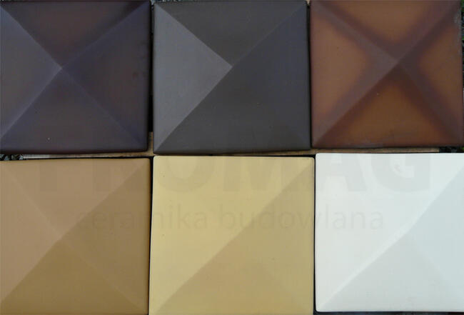 Nakrywa ceramiczna DASZKI OGRODZENIOWE