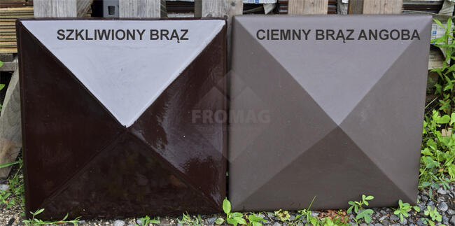 DASZEK CEGŁA KOSMO klinkier czerwona słupek ogrodzeniowy