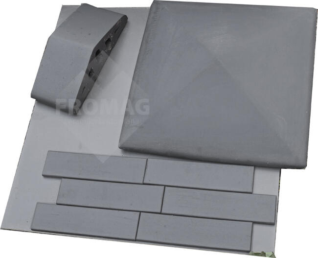 DASZKI NA SŁUPKI OGRODZENIOWE klinkierowe FROMAG