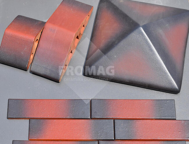 Nakrywa ceramiczna DASZKI OGRODZENIOWE