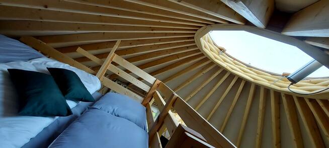 Jurta w Zgodzie z Naturą Agroturystyka nad morzem