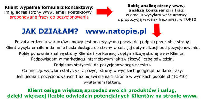 Pozycjonowanie strony Warszawa i okolice