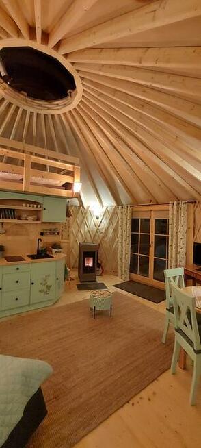 Jurta w Zgodzie z Naturą Agroturystyka nad morzem