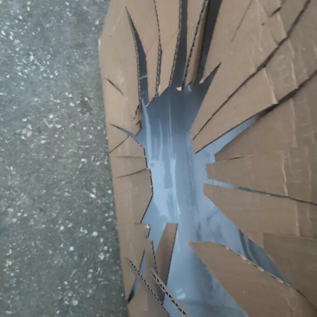 brodzik 80 / 80 biały standard koło