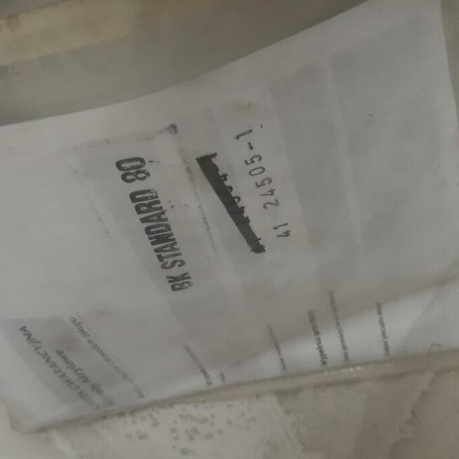 brodzik 80 / 80 biały standard koło