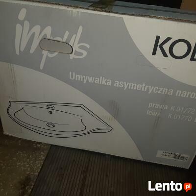 Umywalka z szafka impuls naroznikowa