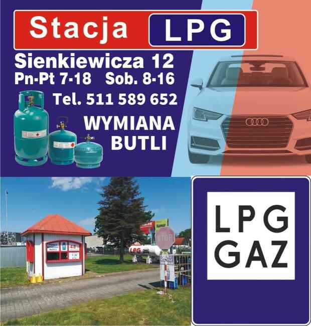 Auto gaz, Stacja Lpg Wymiana Butli 11kg 75zł, 3kg,2kg i inne