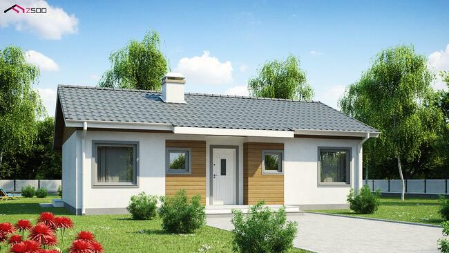 Dom zamiast bloku? Popularny projekt Z7, 4 pokoje 80m2