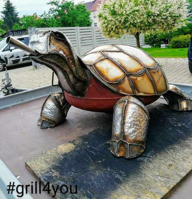 Palenisko ogrodowe Żółw #grill4you