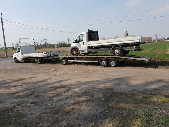 TRANSPORT MASZYN ROLNICZYCH TRAKTOROW kombajnów pomoc drogow