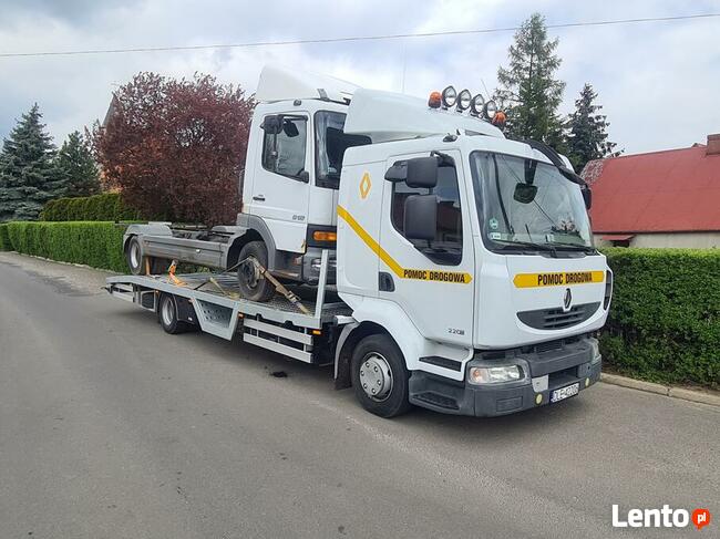 TRANSPORT MASZYN ROLNICZYCH OPRYSKIWACZY PRZYCZEP stali