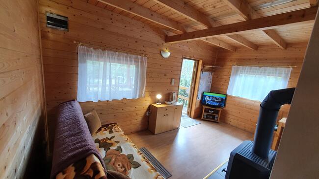 Domki letniskowe nad jeziorem Kociewie-Bory Tucholskie