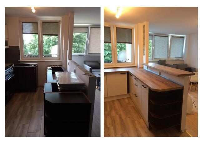 Wymiana frontów i blatów kuchennych niewielkim kosztem