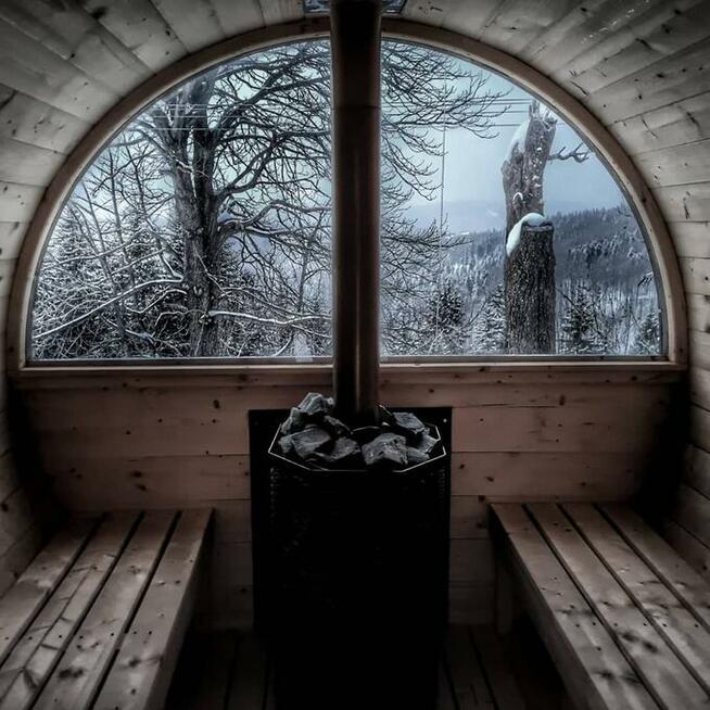 Domek w górach z sauna, gorąca beczka gratis