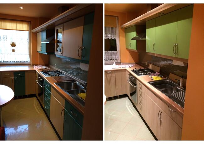 Wymiana frontów i blatów kuchennych niewielkim kosztem