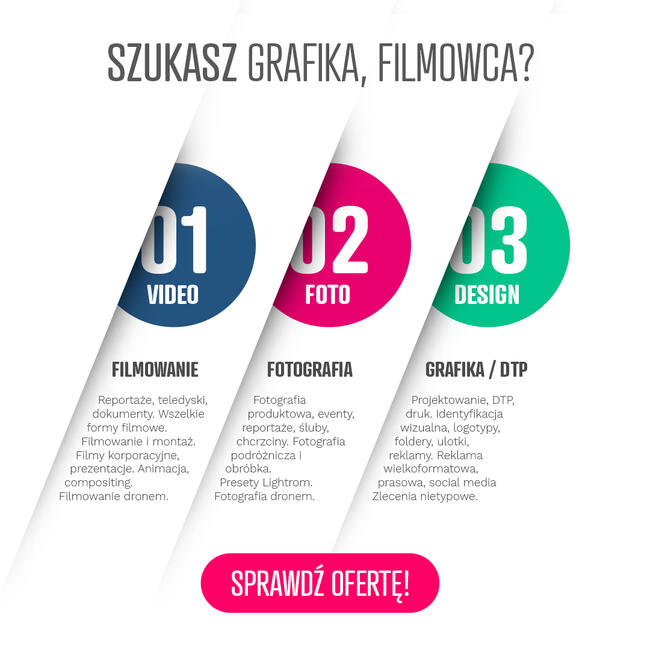Grafika i reklama. Druk i film - szybko i profesjonalnie