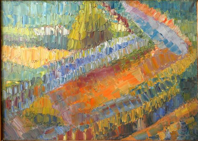 Natura, pejzaż, wnętrze, olej, Renata Bulicz (Wojtkiewicz)