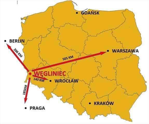 Działka inwestycyjna Węgliniec