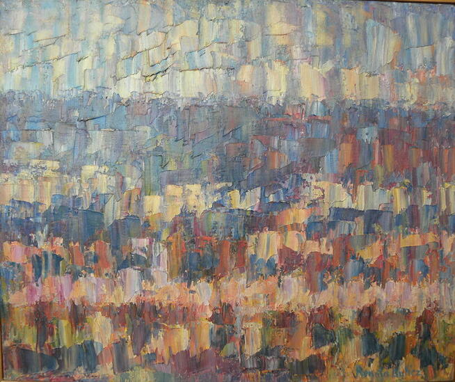 Natura, pejzaż, wnętrze, olej, Renata Bulicz (Wojtkiewicz)