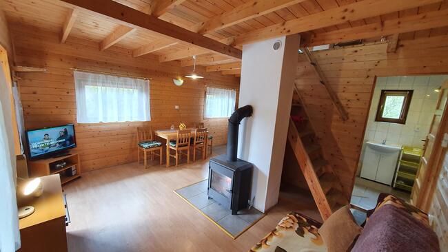 Domki letniskowe nad jeziorem Kociewie-Bory Tucholskie