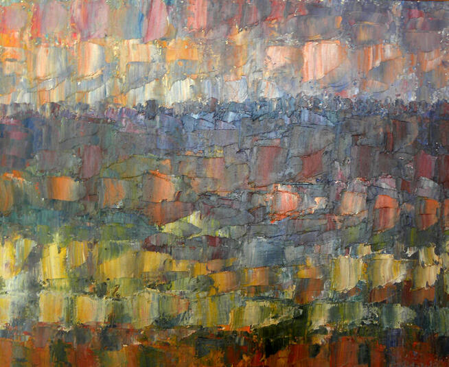 Natura, pejzaż, wnętrze, olej, Renata Bulicz (Wojtkiewicz)