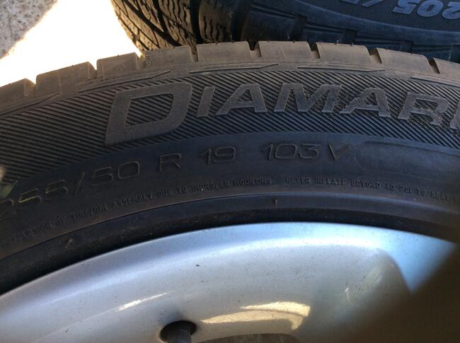 Koła aluminiowe 19 x19 i 10 x19 z oponami